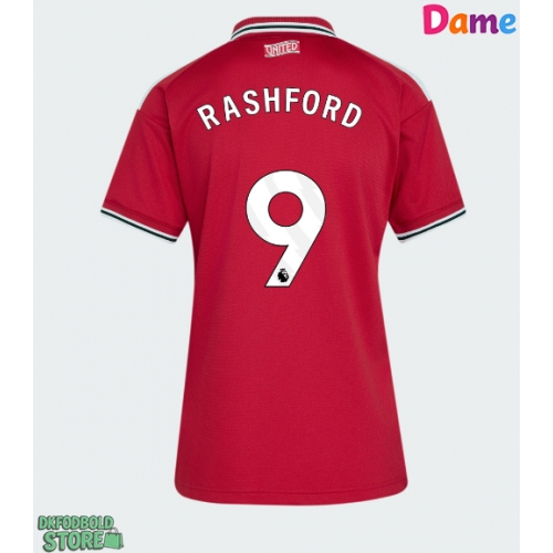 Manchester United Marcus Rashford #9 Replika Hjemmebanetrøje Dame 2026-27 Kortærmet